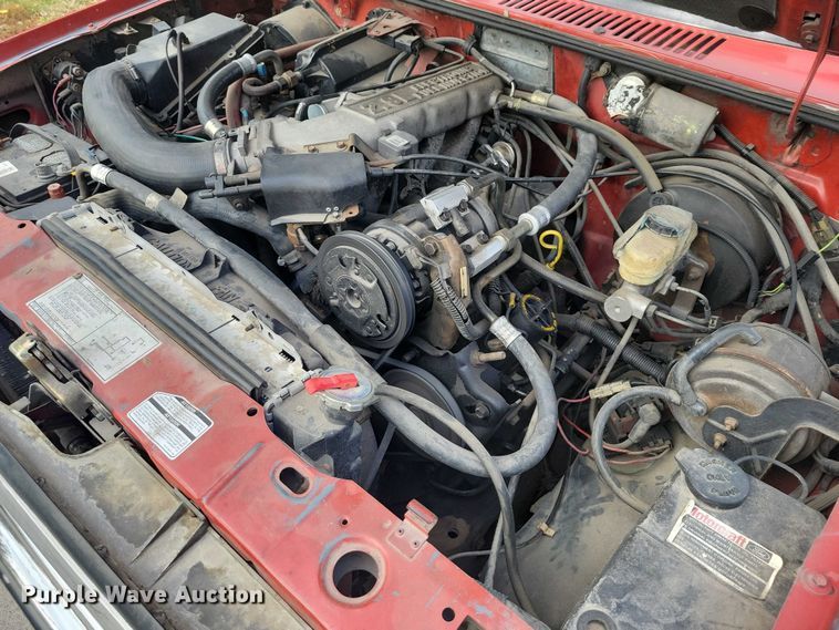 image for item DX6596 1987 Ford Ranger Ext. Cab pickup truck