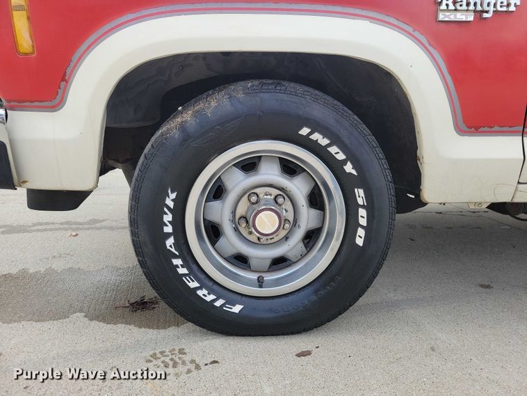 image for item DX6596 1987 Ford Ranger Ext. Cab pickup truck