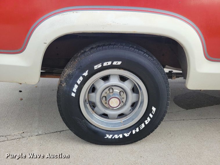 image for item DX6596 1987 Ford Ranger Ext. Cab pickup truck