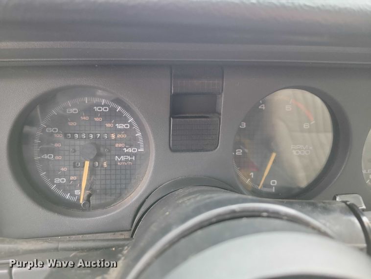 image for item DX6597 1987 Pontiac Firebird Trans Am 