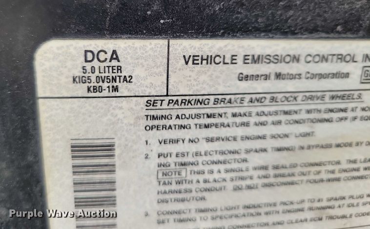 image for item DX6597 1987 Pontiac Firebird Trans Am 