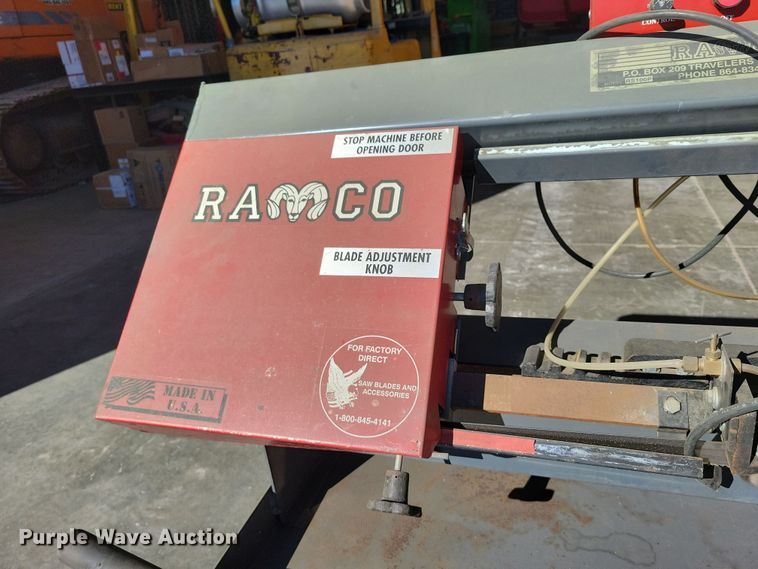 image for item DX6600 Ramco RS100P band saw
