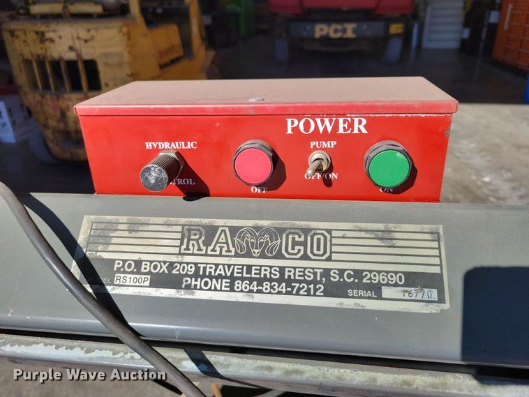 image for item DX6600 Ramco RS100P band saw