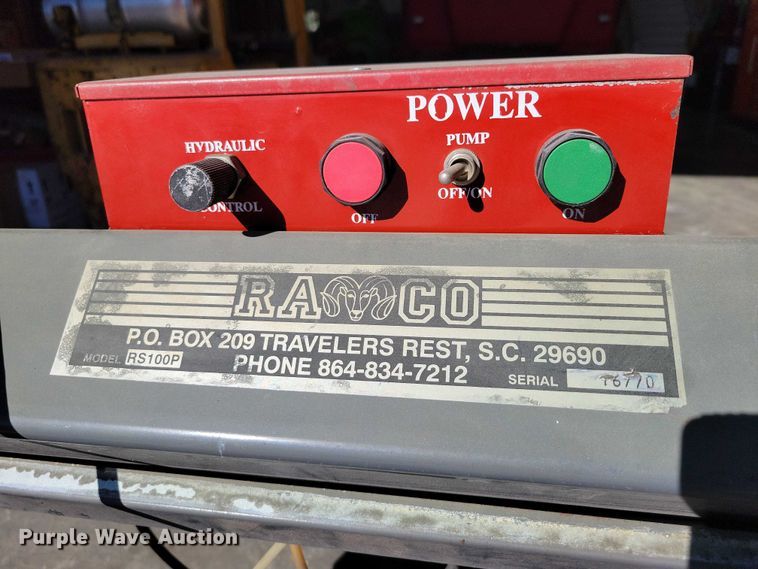 image for item DX6600 Ramco RS100P band saw