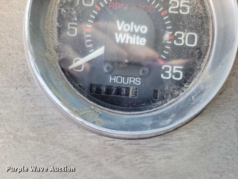 image for item DX6603 1986 White Xpeditor WX roll-off container truck