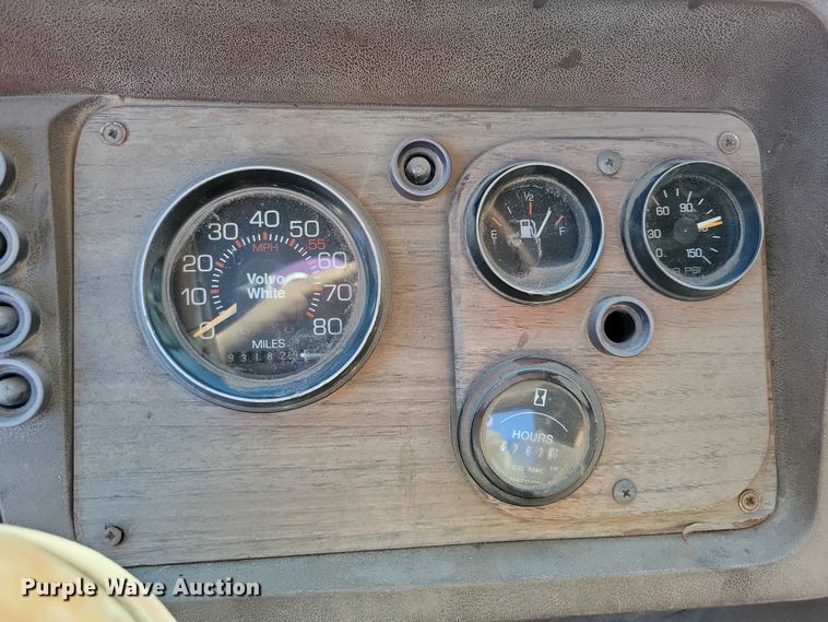 image for item DX6603 1986 White Xpeditor WX roll-off container truck