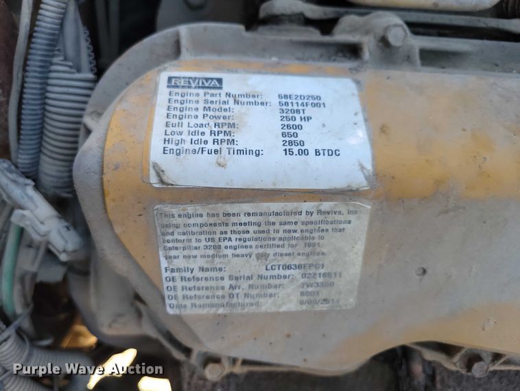 image for item DX6603 1986 White Xpeditor WX roll-off container truck