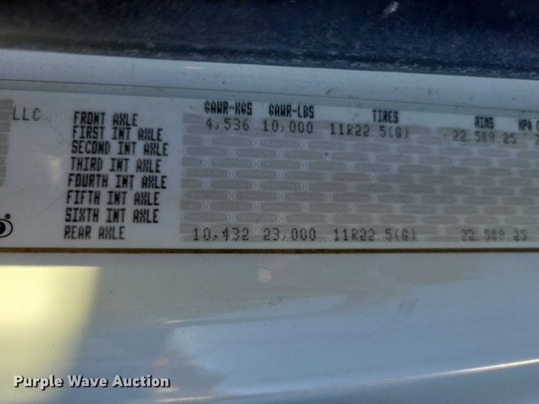 image for item DX6604 2009 Freightliner  Business Class M2 refuse truck