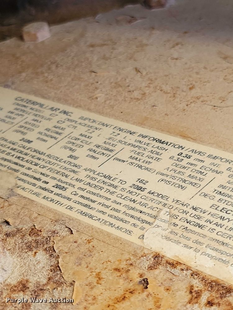 image for item DX6605 2006 Blue Bird school bus