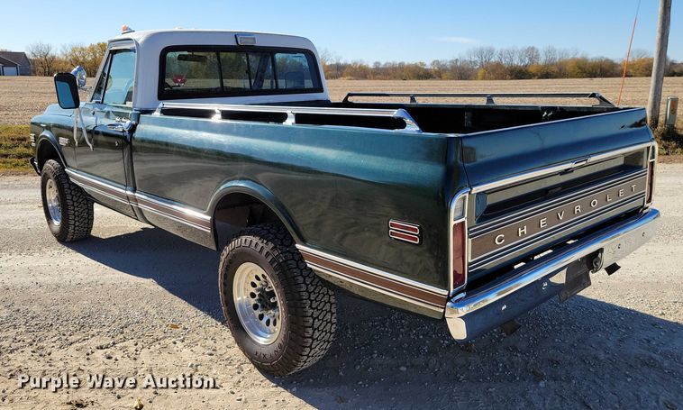 image for item DX6625 1972 Chevrolet K20 Super Custom Camper pickup truck