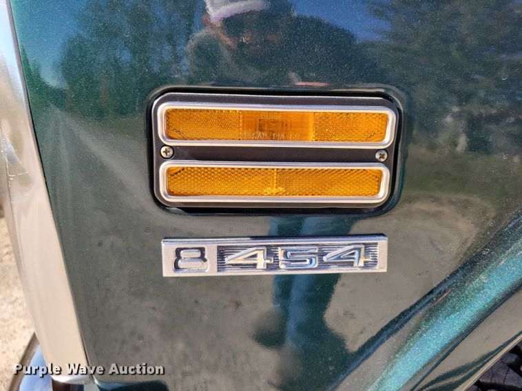 image for item DX6625 1972 Chevrolet K20 Super Custom Camper pickup truck