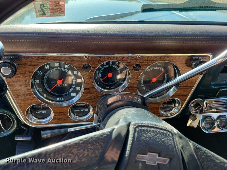 image for item DX6625 1972 Chevrolet K20 Super Custom Camper pickup truck