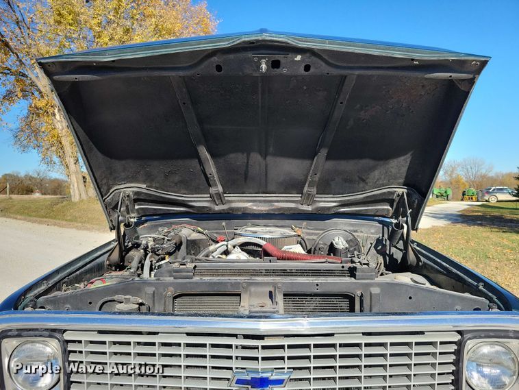 image for item DX6625 1972 Chevrolet K20 Super Custom Camper pickup truck