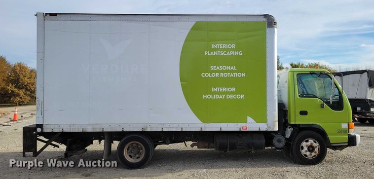 image for item DX6627 2000 Izuszu NPR box truck