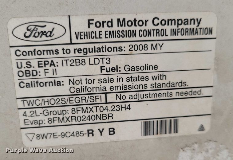 image for item DX6629 2008 Ford F150 pickup truck