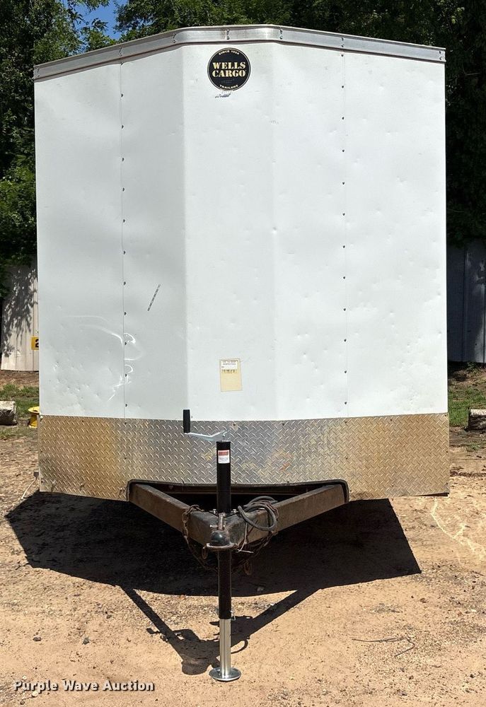 image for item DY0869 2019 Wells Cargo enclosed cargo trailer