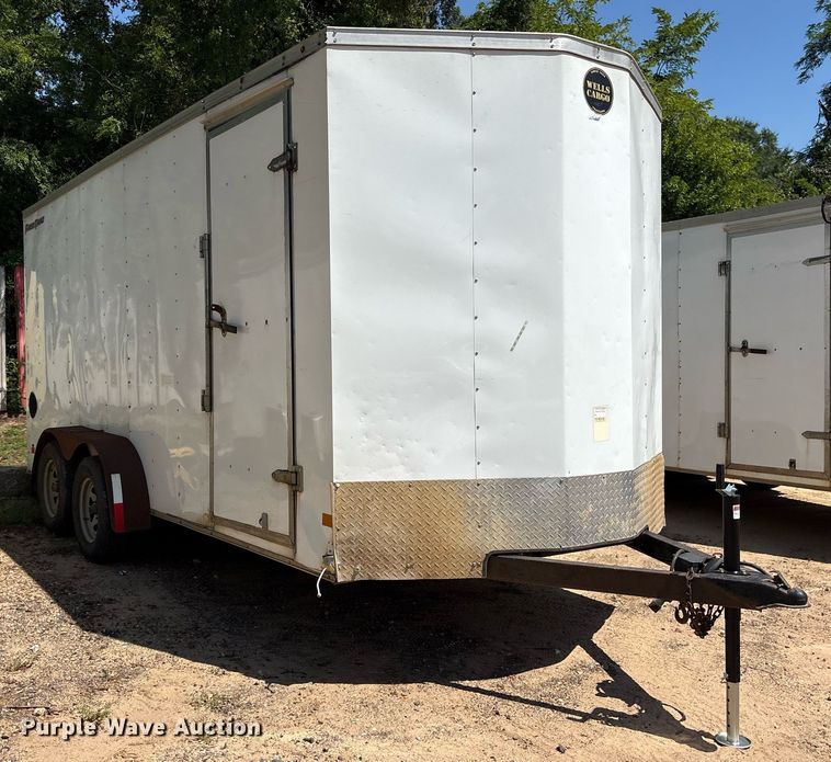 image for item DY0869 2019 Wells Cargo enclosed cargo trailer