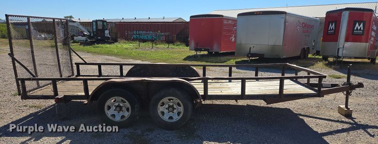 image for item DY1303 1996 HWMC utility trailer