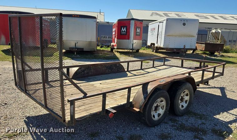 image for item DY1303 1996 HWMC utility trailer