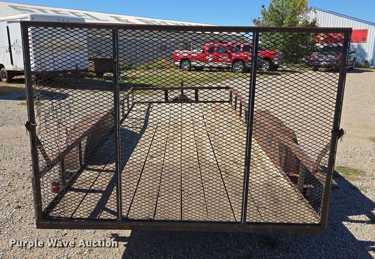 image for item DY1303 1996 HWMC utility trailer