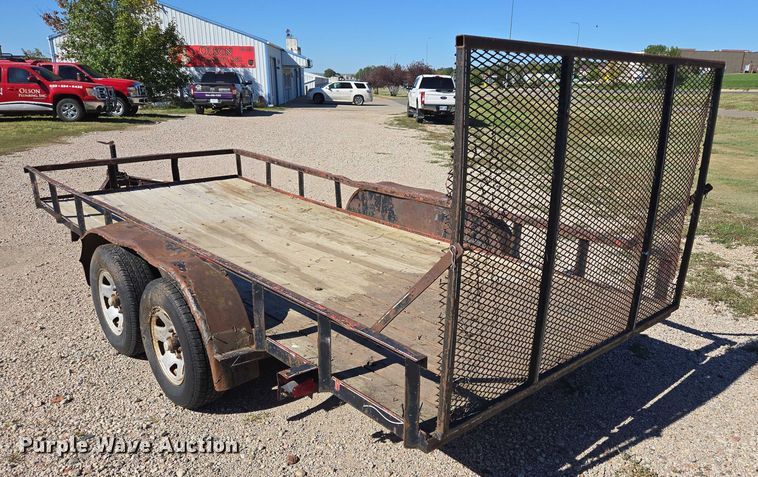 image for item DY1303 1996 HWMC utility trailer