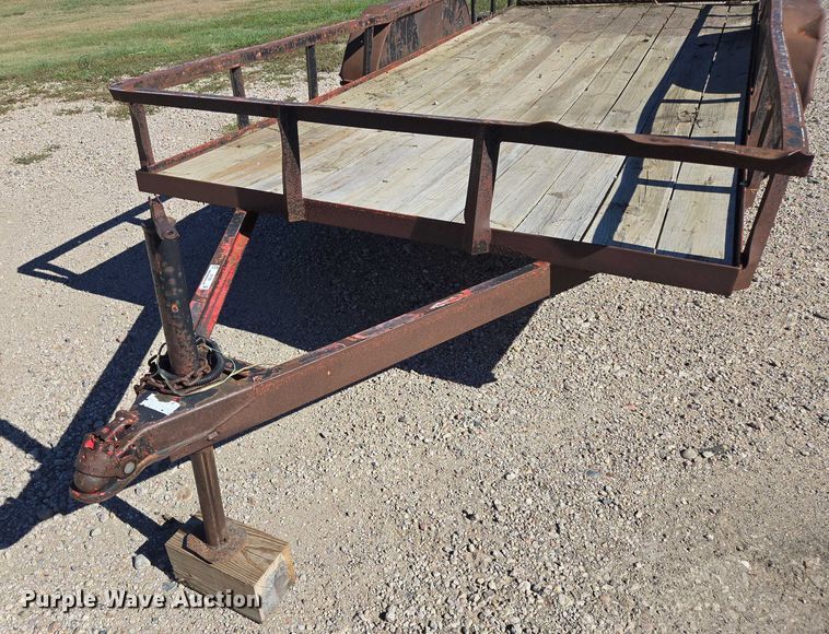image for item DY1303 1996 HWMC utility trailer