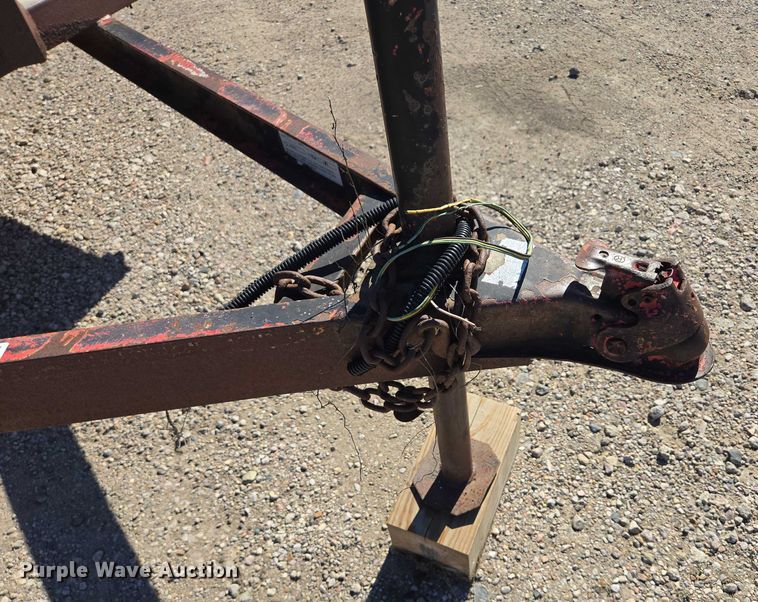 image for item DY1303 1996 HWMC utility trailer