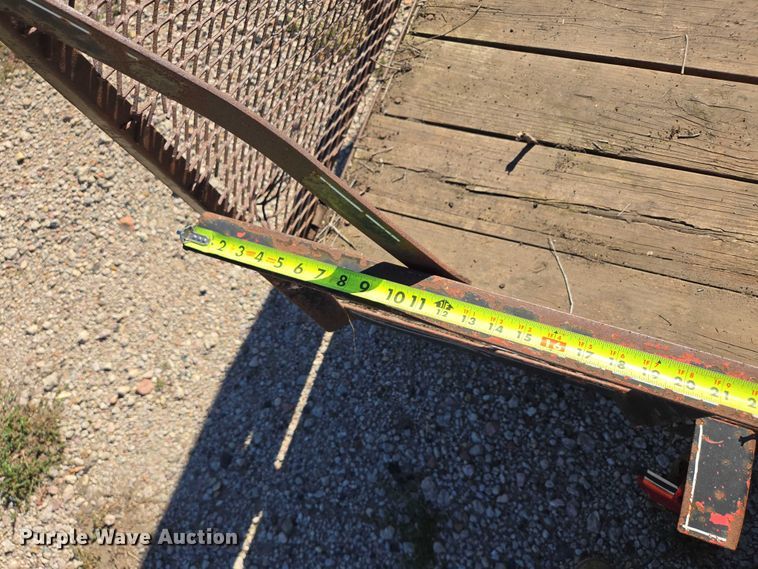 image for item DY1303 1996 HWMC utility trailer