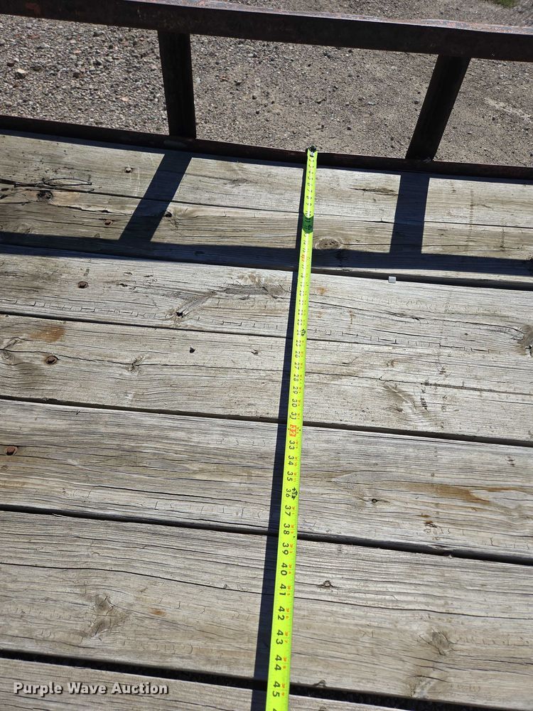 image for item DY1303 1996 HWMC utility trailer