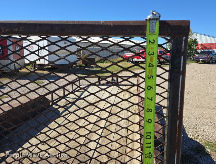 image for item DY1303 1996 HWMC utility trailer