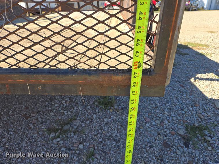 image for item DY1303 1996 HWMC utility trailer