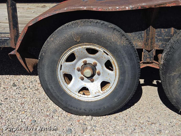 image for item DY1303 1996 HWMC utility trailer