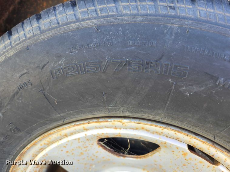 image for item DY1303 1996 HWMC utility trailer