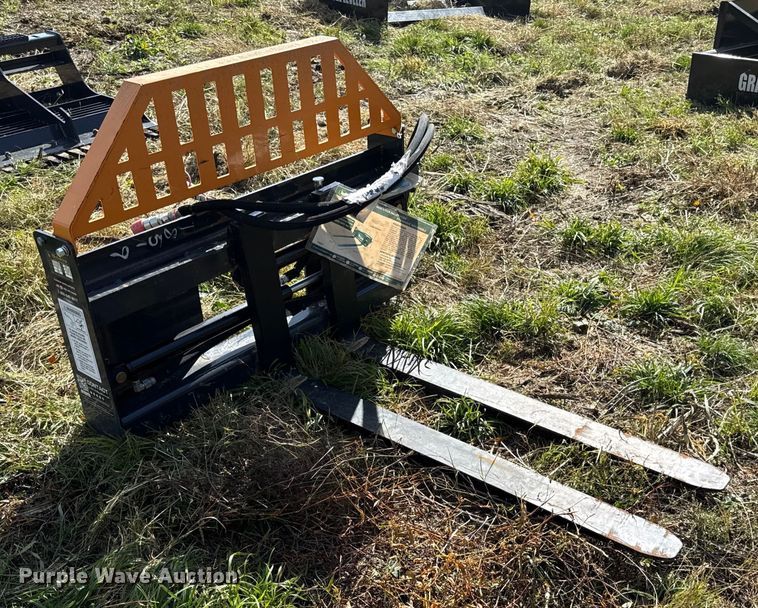 image for item DY8388 2025 Wolverine PFA-11-3300G skid steer forks