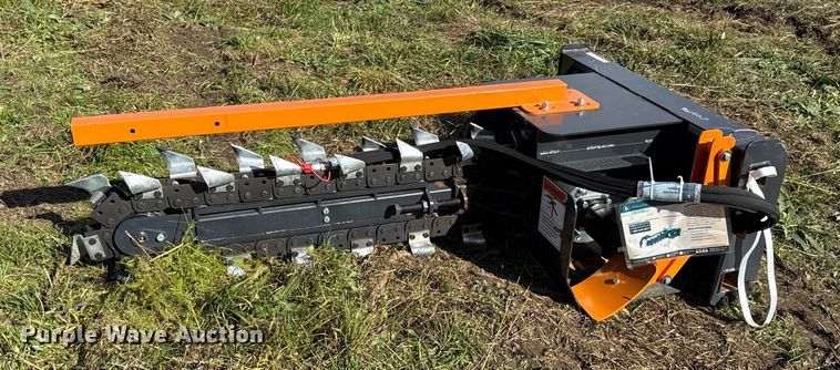 image for item DY8392 2025 Wolverine TCR-12-48H skid steer trencher