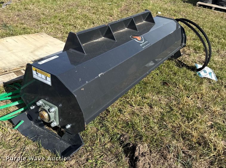 image for item DY8411 2025 Wolverine TL-12-72W skid steer tiller