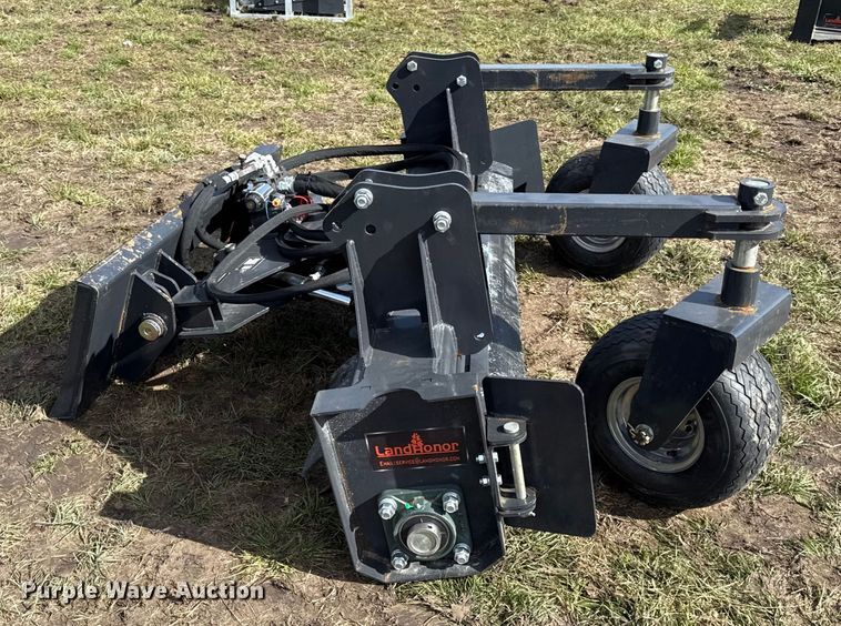 image for item DY8420 2025 LandHonor PR-12-72W skid steer power rake