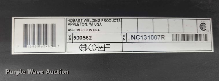 image for item DZ3491 Hobart Champion Elite 225 welder/generator