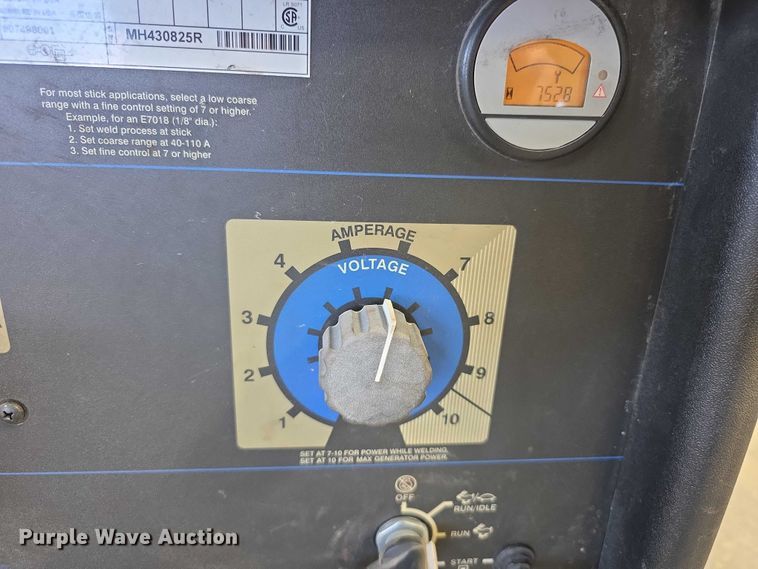 image for item DZ3492 Miller Bobcat 225 welder/generator