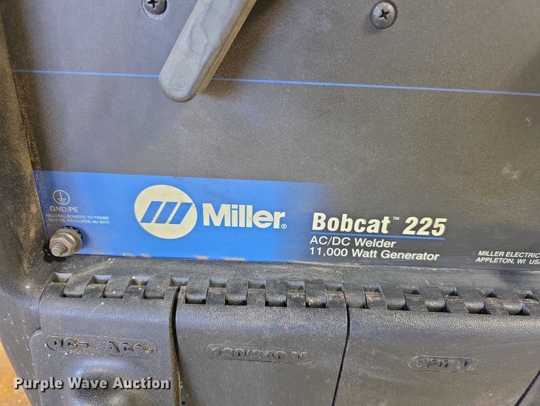 image for item DZ3492 Miller Bobcat 225 welder/generator