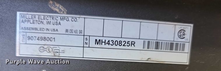 image for item DZ3492 Miller Bobcat 225 welder/generator