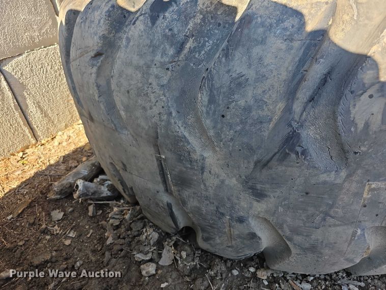 image for item DZ3498 (2) General 37.25-35 tires and wheels