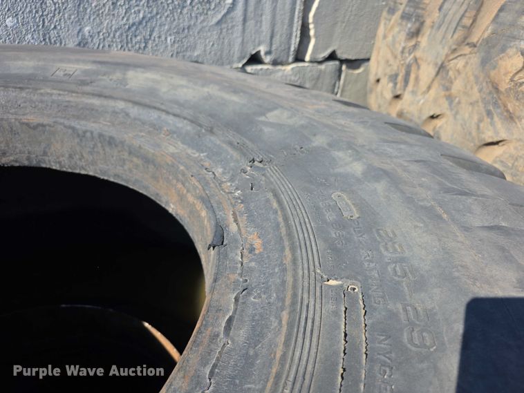 image for item DZ3499 (2) General 29.5-29 tires