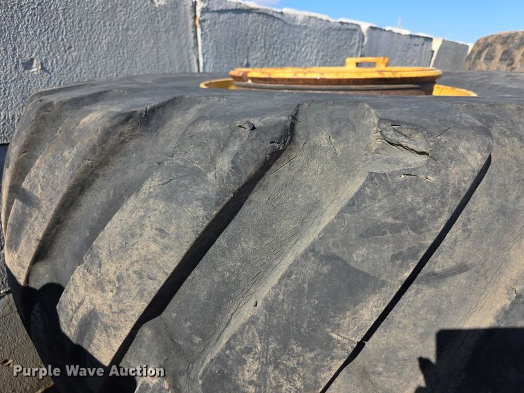 image for item DZ3500 (2) General 29.5-29 tires and wheels