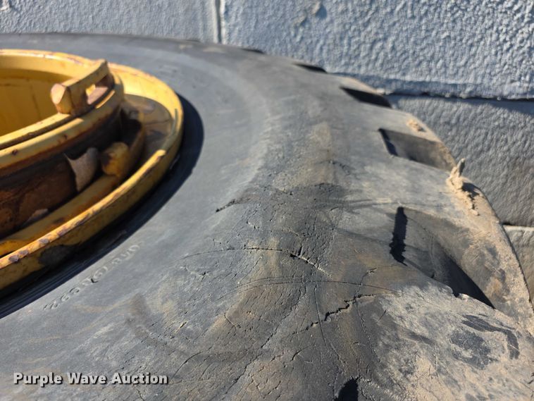 image for item DZ3500 (2) General 29.5-29 tires and wheels