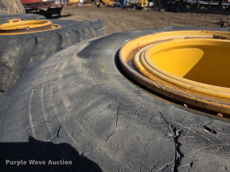 image for item DZ3501 (2) General 29.5-29 tires and wheels