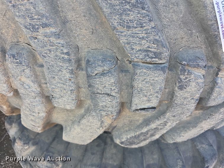 image for item DZ3502 (2) Duramax 23.5-25 tires and wheels