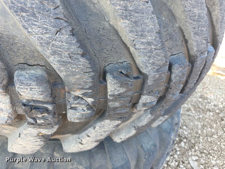 image for item DZ3502 (2) Duramax 23.5-25 tires and wheels