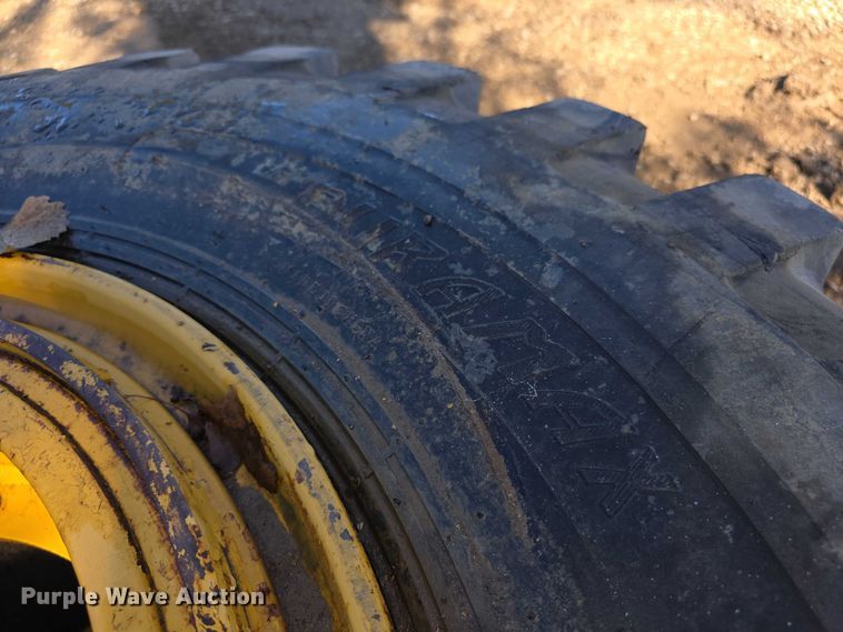 image for item DZ3502 (2) Duramax 23.5-25 tires and wheels