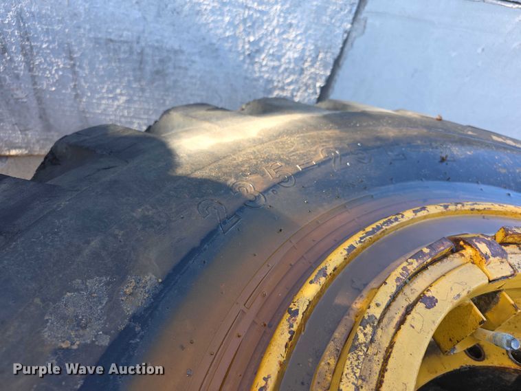 image for item DZ3502 (2) Duramax 23.5-25 tires and wheels